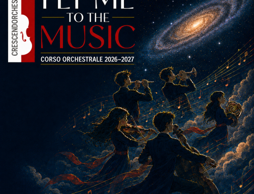 Fly me to the music 2026–2027: riparte il percorso annuale di CrescendOrchestra